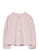 Embroidered Blouse Pink Mango