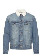 Sherpa Jacket Blue Lee Jeans