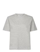 Slfessential Ss Boxy Tee Noos Grey Selected Femme