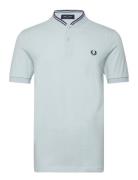 Bomber Collar Polo Blue Fred Perry