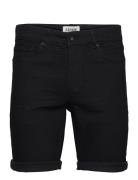 Sdryder Ltblack100 Denim Shorts Black Solid