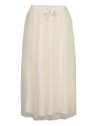 Tulle Skirt Cream A-View