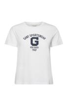 Reg Logo Ss T-Shirt White GANT