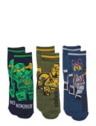 Lwaris 200 - 3-Pack Socks Patterned LEGO Kidswear