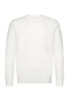 Knitted O-Neck Sweater White Lindbergh