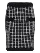 Boucle Knit Skirt Black Karl Lagerfeld