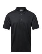 Mens Performance Polo Black BACKTEE