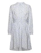 Mschlaurelle Ladonna Dress Aop Blue MSCH Copenhagen