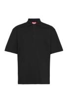 T-Vort-Megoval-D Polo Shirt Black Diesel