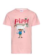 Pippi T-Shirt Pink Martinex