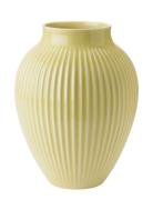 Knabstrup Vase, Riller Yellow Knabstrup Keramik