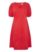 Cuantoinett Ss Dress Red Culture