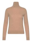 Slim Fit Cashmere Turtleneck Beige Polo Ralph Lauren