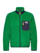 Pile Fleece Jacket Green Polo Ralph Lauren
