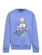 Polo Bear Fleece Sweatshirt Blue Ralph Lauren Kids