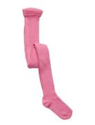 Tights - Rib - All S Pink Melton