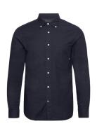 Garment Dyed Oxford Rf Shirt Navy Tommy Hilfiger