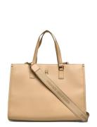 Th Monotype Tote Beige Tommy Hilfiger