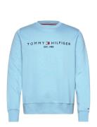 Tommy Logo Sweatshirt Blue Tommy Hilfiger