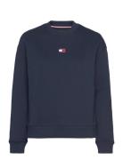 Tjw Bxy Badge Crew Ext Blue Tommy Jeans