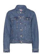 Mom Cls Jacket Bh0034 Blue Tommy Jeans