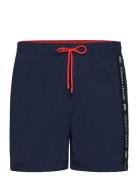 Sf Medium Drawstring Side Tape Navy Tommy Hilfiger