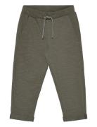 Trousers Slub Green Lindex