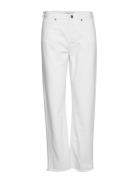 Alexa High-Rise Denim Jeans White Malina