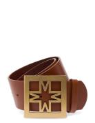 Iconic Leather Belt Brown Malina