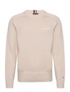 Monotype Chunky Cotton C Nk Cream Tommy Hilfiger