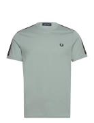 C Tape Ringer T-Shirt Grey Fred Perry