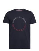 Monotype Roundle Tee Navy Tommy Hilfiger