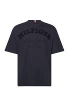 Monotype High Arch Tee Navy Tommy Hilfiger