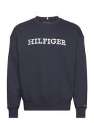 Monotype Embro Sweatshirt Navy Tommy Hilfiger