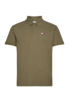 Tjm Clsc Badge Polo Khaki Tommy Jeans