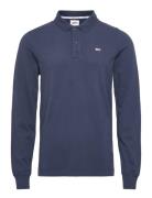 Tjm Slim Solid Ls Polo Navy Tommy Jeans