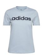 Essentials Slim Logo T-Shirt Blue Adidas Sportswear