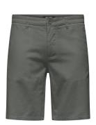 Onsmark 0011 Cotton Linen Shorts Noos Grey ONLY & SONS