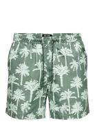 Onstedswim Short Palms Aop Green ONLY & SONS
