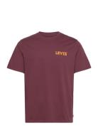 Ss Relaxed Fit Tee Lc Headline Burgundy LEVI´S Men