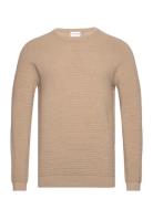 Bs Moritz Regular Fit Knitwear Beige Bruun & Stengade