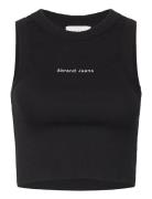 A Heather Singlet Latte Black ABRAND