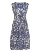 Mirage Cotton Dress Blue Balmuir