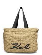 K/Signature Beach Tote Raf Beige Karl Lagerfeld