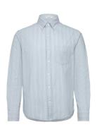 Reg Archive Oxford Stripe Shirt Blue GANT