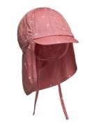 Summer Hat W. String Pink En Fant