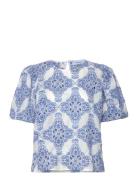 Msalina Blouse Blue Minus