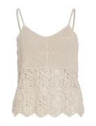 Vidan S/L Singlet Top Cream Vila