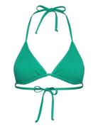 Shobi Bel Bikini Top Green Becksöndergaard