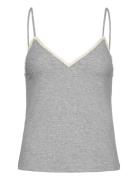 Spaghetti Strap Top Grey Mango